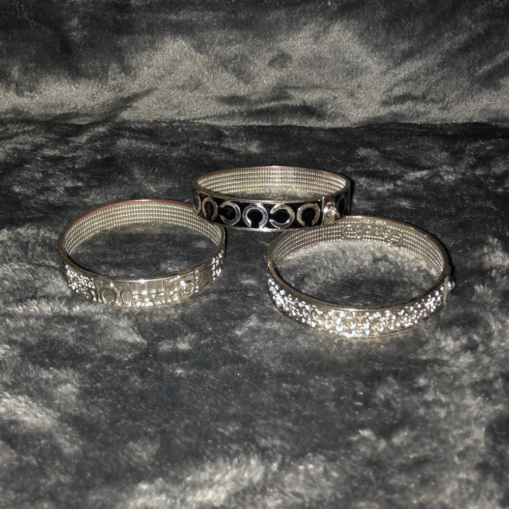 Coach bangle bracelets